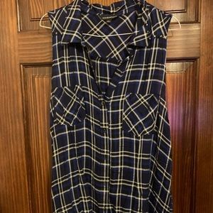 Rock & Republic Button Up Tank Top